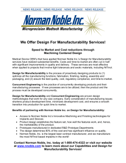 Design for manufacturability is the process of proactively designing