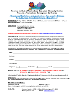 American Institute of Professional Geologists (Kentucky Section)