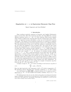 Singularities at t = &infin; in Equivariant Harmonic Map Flow