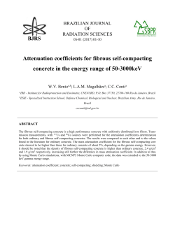 Attenuation coefficients for fibrous self