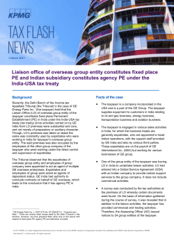 Liaison office of overseas group entity constitutes