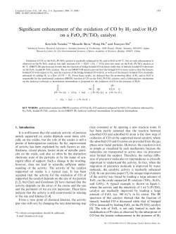 Significant enhancement of the oxidation of CO by H2 and/or H2O