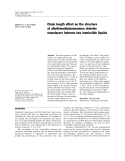 Chain length effect on the structure of alkyltrimethylammonium
