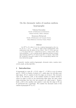 On the chromatic index of random uniform hypergraphs