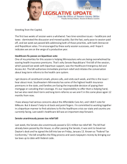 01-17-2017 Legislative Update