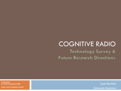 Cognitive Radio: Technology Survey and Future