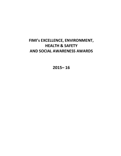 FIMI Award Winners list for 2015-16