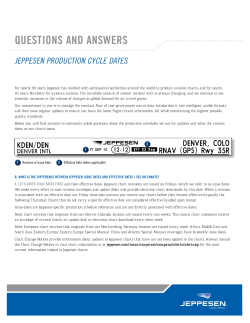 Jeppesen Revision and Effective Date Explanation