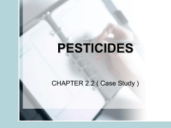 pesticides - glenwrightsci10