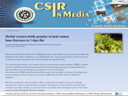 Herbal extracts holds promise to heal women bone fractures in 7