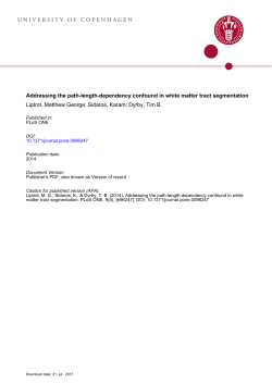 Addressing the Path-Length-Dependency Confound in White Matter