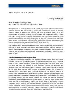 press release for publication