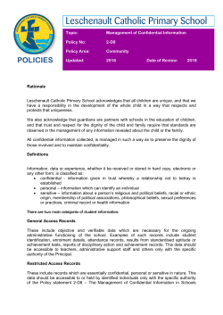 Management-of-Confidential-Information