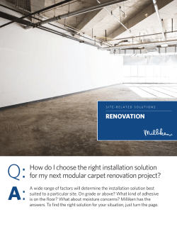 How do I choose the right installation solution for my next modular