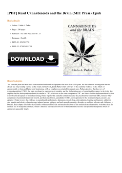 Read Cannabinoids and the Brain (MIT Press