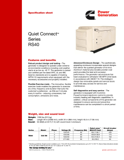 Quiet ConnectTM Series RS40