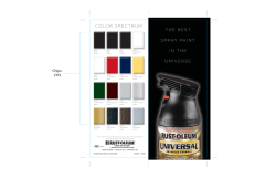 the best spray paint in the universe color spectrum