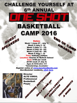Dates: Director ALTO VIRGIL Professional Basketball Player