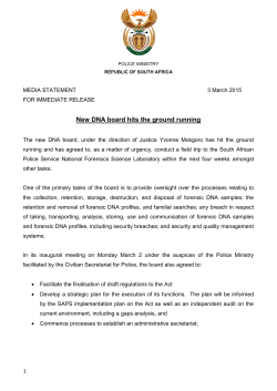 New DNA board hits the ground running