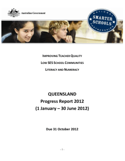 DOCX file of QLD Progress Report 2012