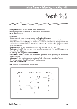 Bomb Ball - pbac.sa.edu.au