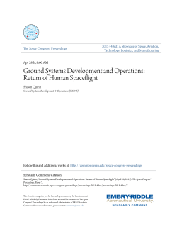 Ground Systems Development and Operations: Return of Human