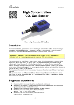 KDS-1037 High Concentration CO2 Gas Sensor_Rev2