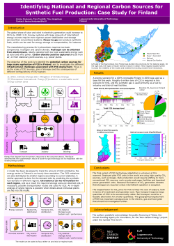 Identifying National and Regional Carbon Sources for Synthetic Fuel