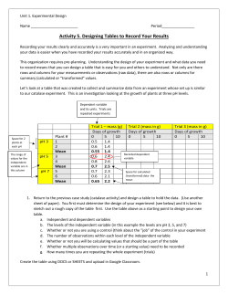 Activity 5.Designing Data Tables