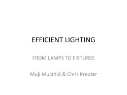EFFICIENT LIGHTING