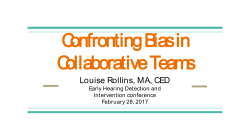 Confronting Bias in Collaborative Teams