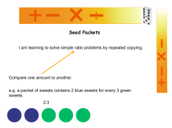 Seed Packets - Bamford School
