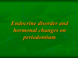 Diabetes and periodontitis –a two way relationship