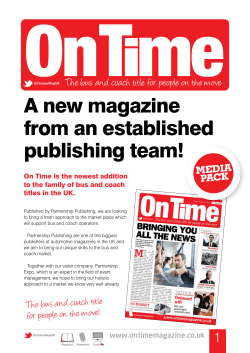 A new magazine from an established publishing team!