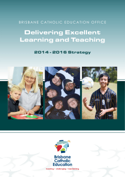 Delivering Excellent Learning and Teaching Strategy