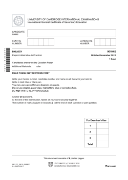 4990181549 - Past Papers | GCE Guide