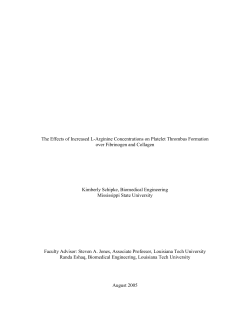 Sample Report - Louisiana Tech University