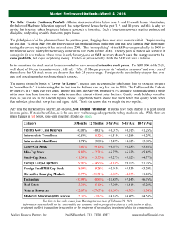 Market Review and Outlook&mdash;March 4, 2016
