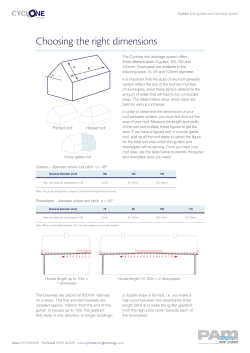 Choosing the right dimensions - Saint