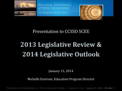 CCSSO National and State Collaboration for Educator Effectiveness