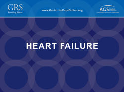 GRS8HeartFailure - Geriatrics Care Online