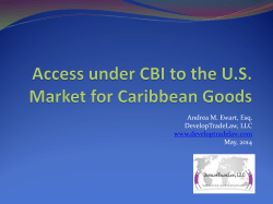 File - Barbados Private Sector Trade Team