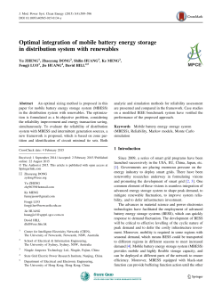 Optimal integration of mobile battery energy storage in distribution