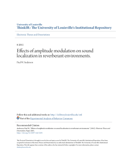 Effects of amplitude modulation on sound localization in reverberant