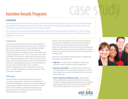 Incentive Awards Programs