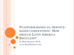 Modelos de la regulaci&oacute;n y sus efectos