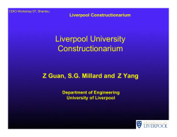 Liverpool University Constructionarium
