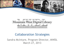 Training Presentation to ILEAD Utah, March 27, 2013