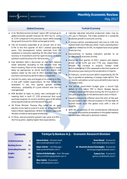 Monthly Economic Review May 2017