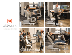 Quick Start Guide - The Altwork Station